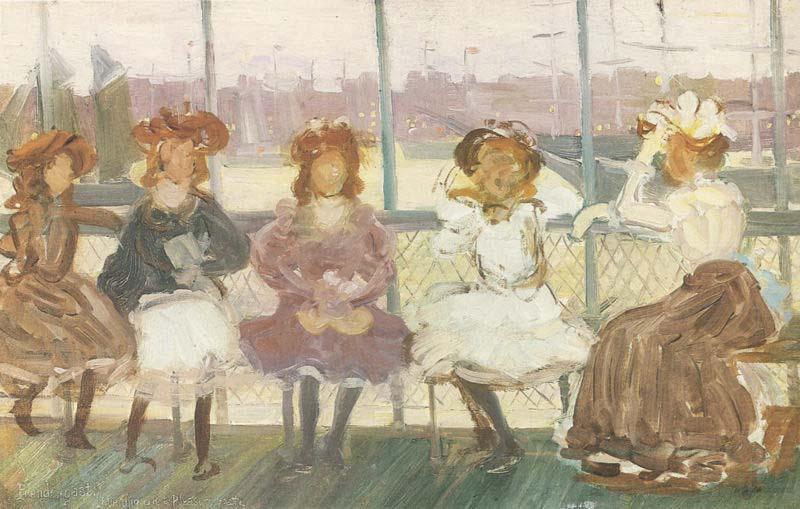 Evening on a Pleasure Boat, Maurice Prendergast